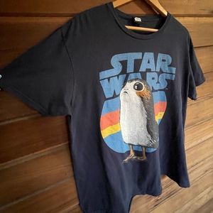 DISNEY STAR WARS PORG XL MEN'S T SHIRT